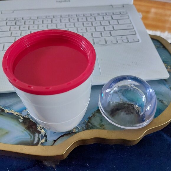 Joie Salad On The Go BPA Free Salad Dressing Container Closure Included All In 1 - Picture 4 of 7